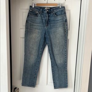 Madewell Perfect Vintage Straight Leg Jeans
